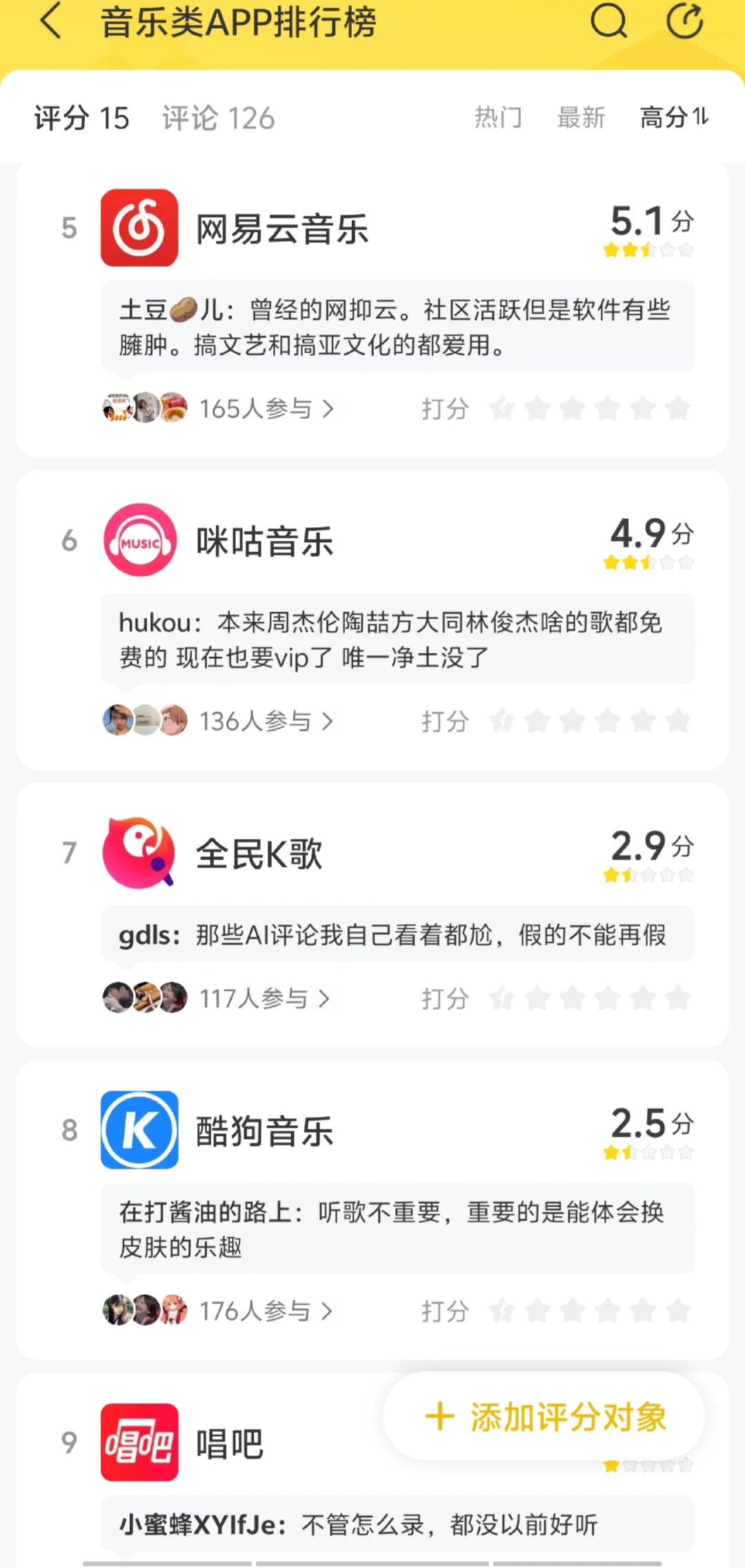 音乐类app排行榜！MIUI音乐真的那么好用吗