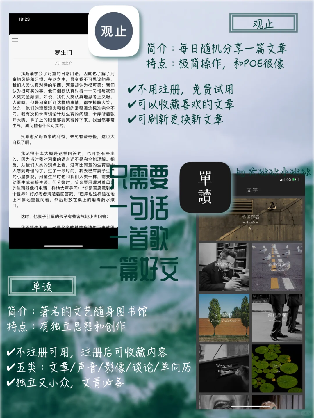 我最爱的20款文艺APP|小众好用🌱附详细介