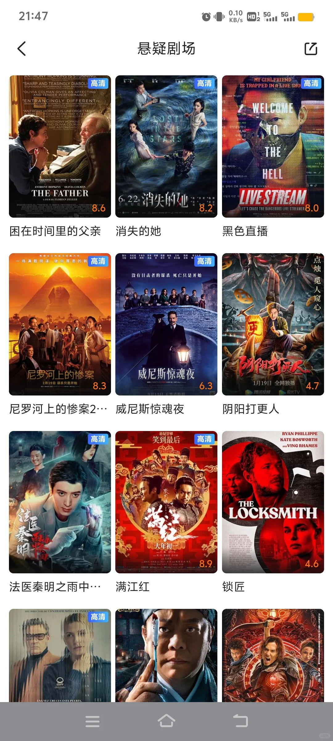 苹果安卓ios看剧软件app分享🈚广高清