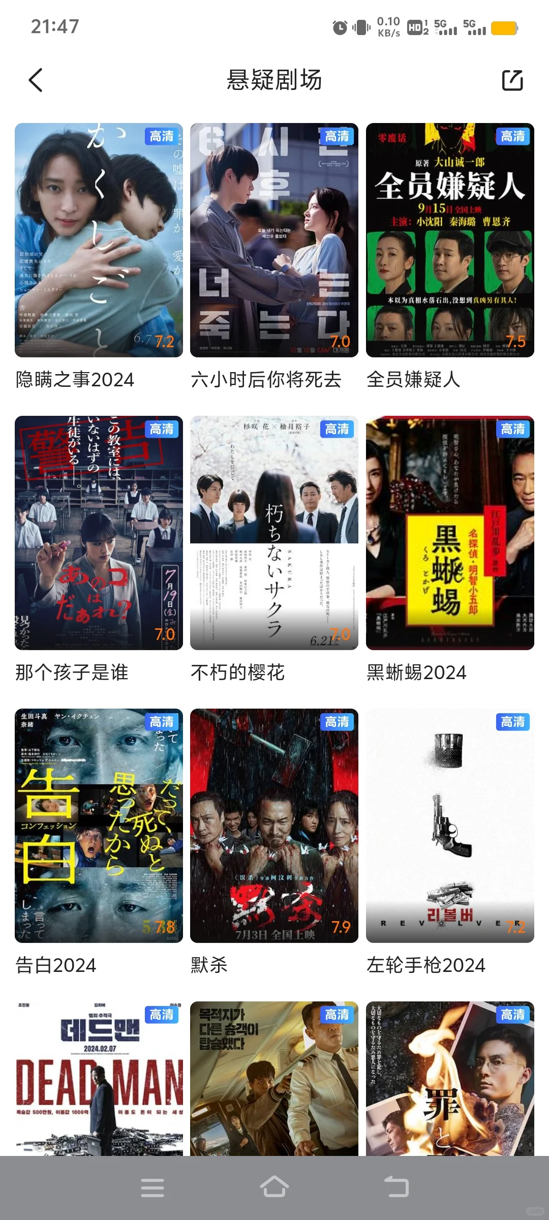 苹果安卓ios看剧软件app分享🈚广高清