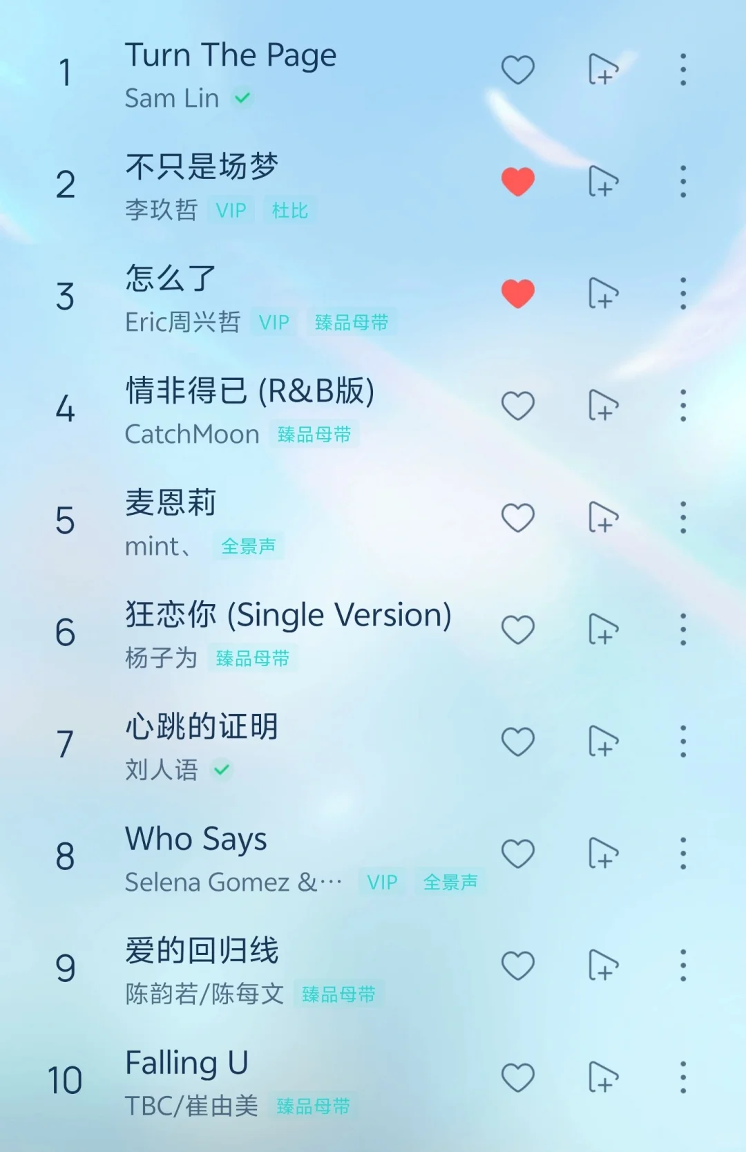 🎶8.9歌单||每一首歌曲都好听到爆炸💥