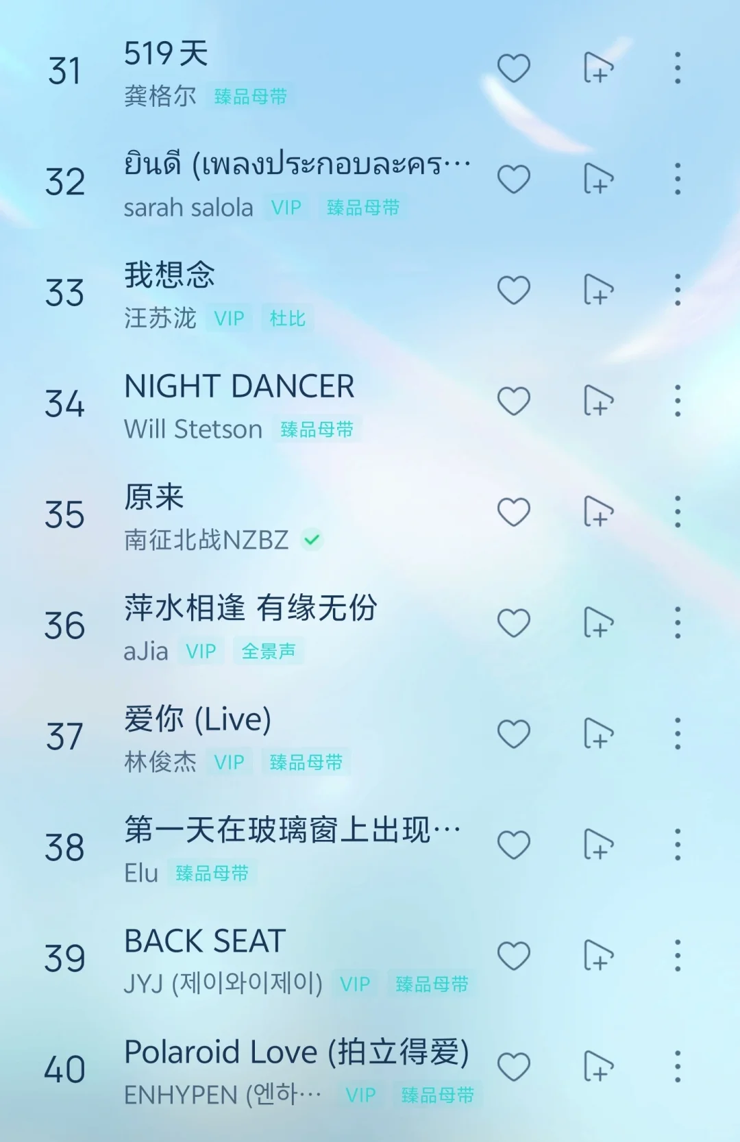 🎶8.9歌单||每一首歌曲都好听到爆炸💥