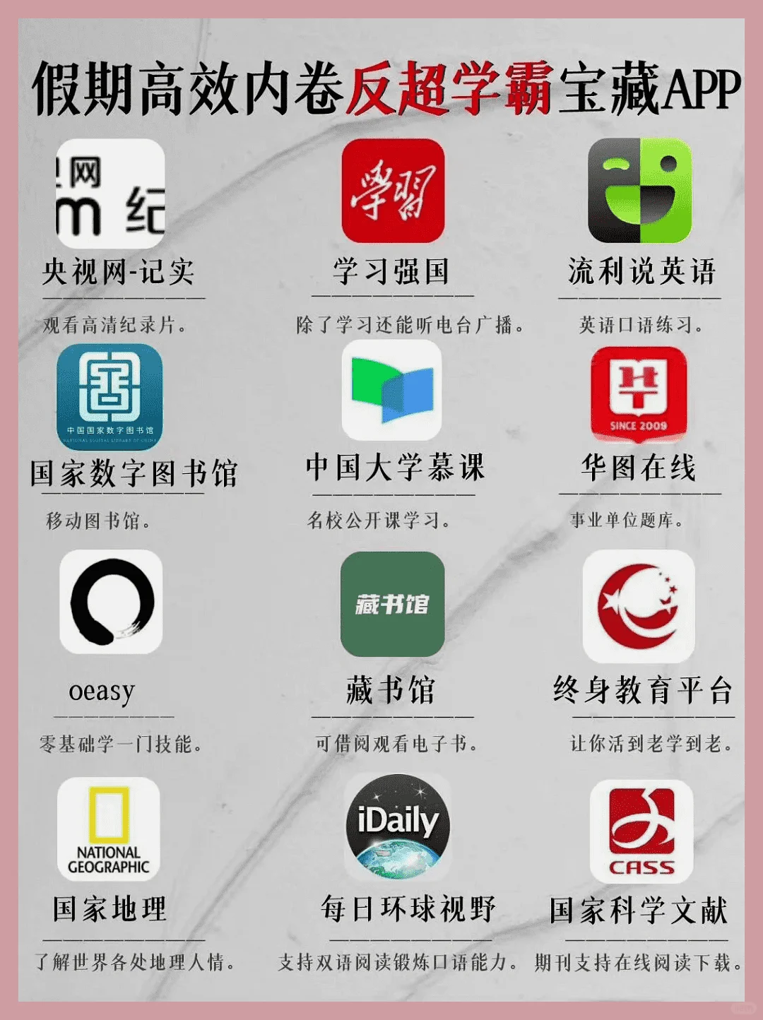 这些免费自学软件你竟不知？