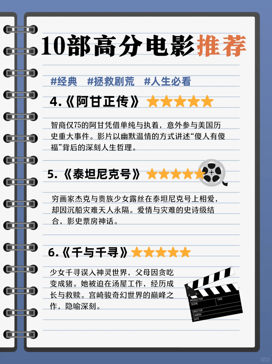 10部高分电影推荐🌟