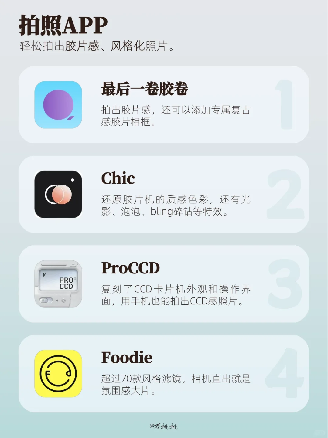 手机摄影党狂喜！16款宝藏手机摄影必备APP