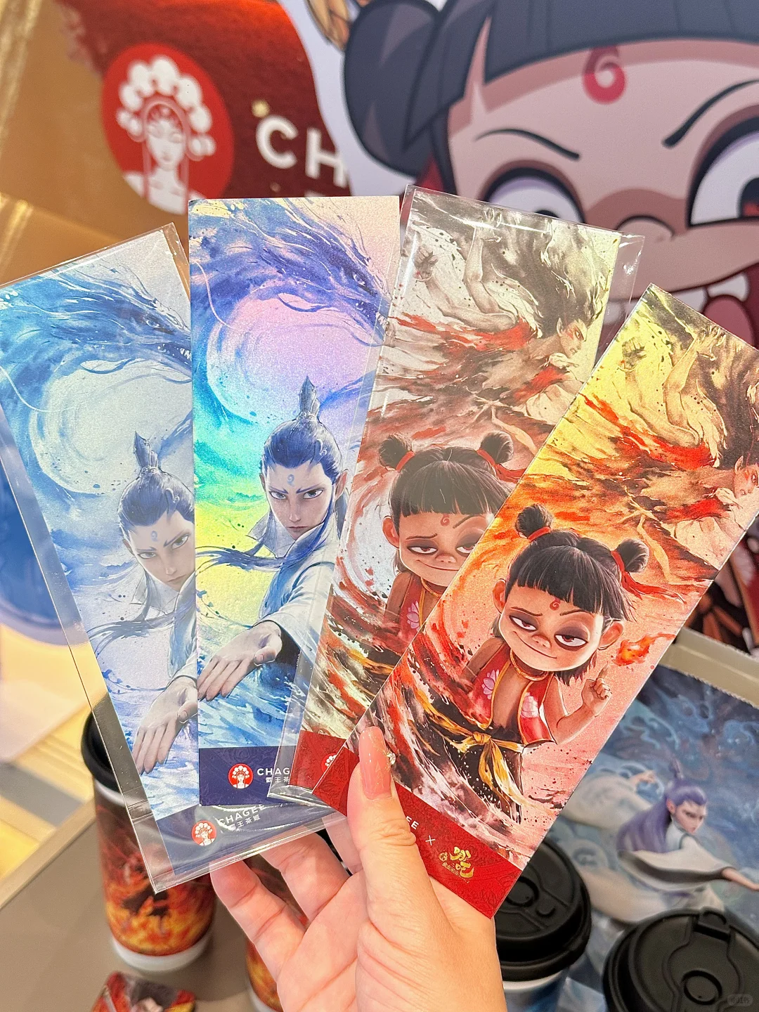 霸王茶姬携手电影《哪吒之魔童闹海》周边好看