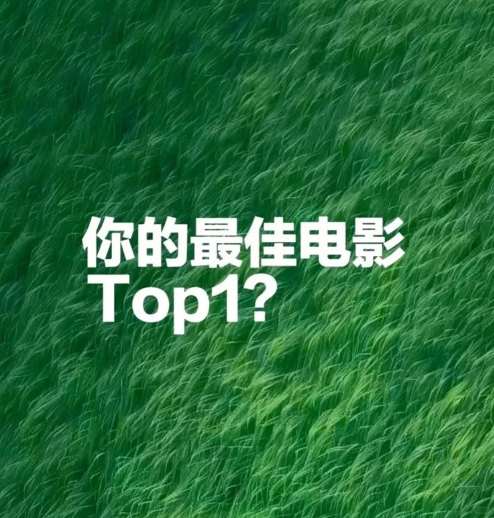 你心目中最佳电影TOP1？