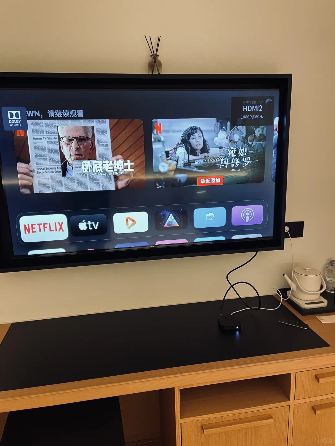 这家酒店也能看《人生分割术》🤪