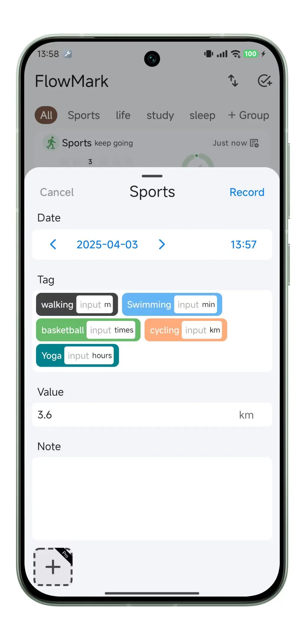 可能是最好的Android 全能打卡记录app