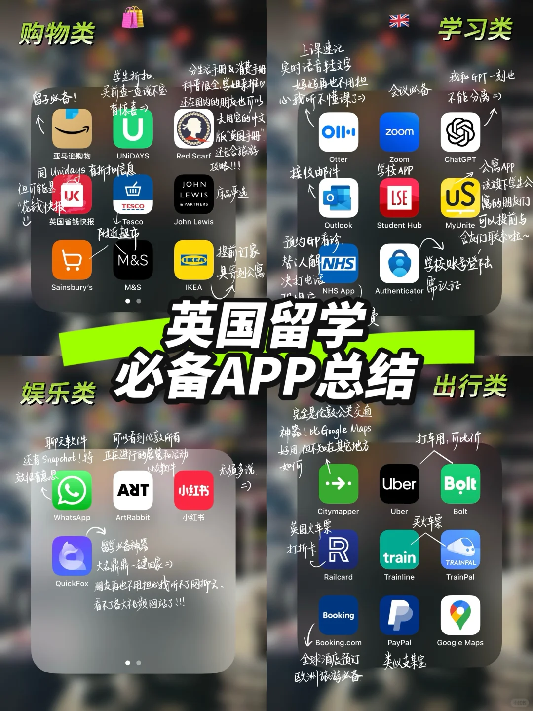 24fall出发前7天怒下36个app|附用途
