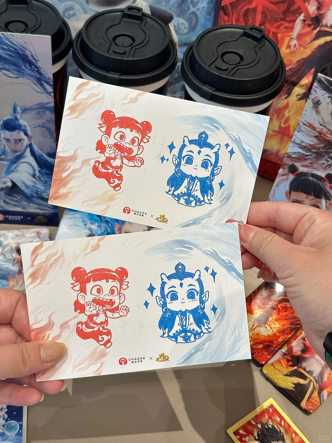 霸王茶姬携手电影《哪吒之魔童闹海》周边好看