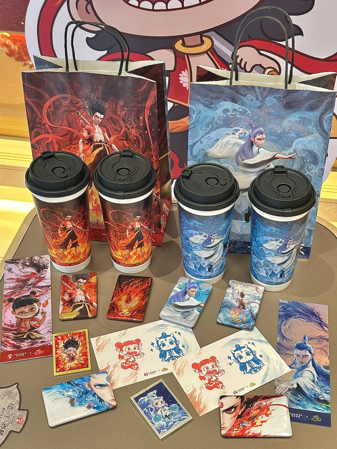 霸王茶姬携手电影《哪吒之魔童闹海》周边好看