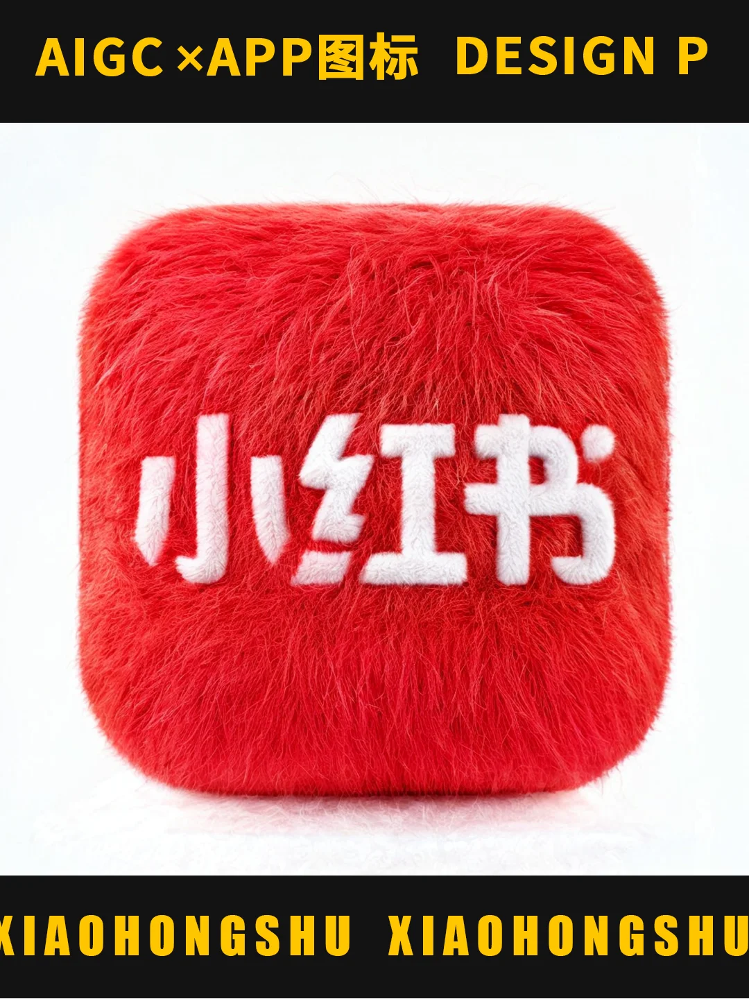 常用APP毛绒图标 | AIGC