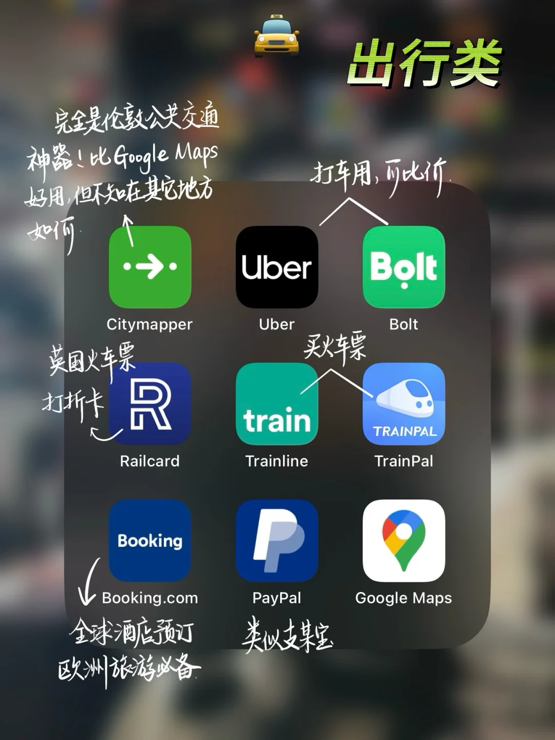 24fall出发前7天怒下36个app｜附用途