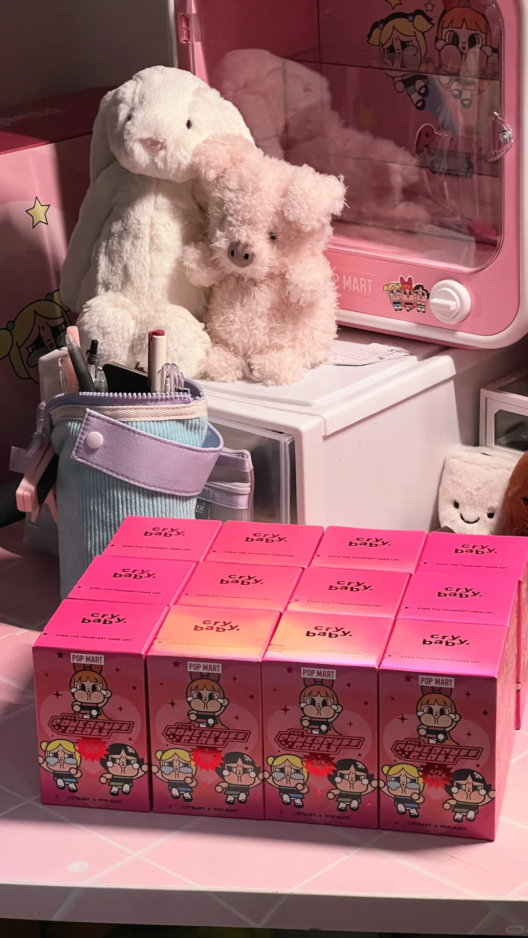 CRYBABY✖️飞天小女警🎀（好可爱的宿舍角落！！