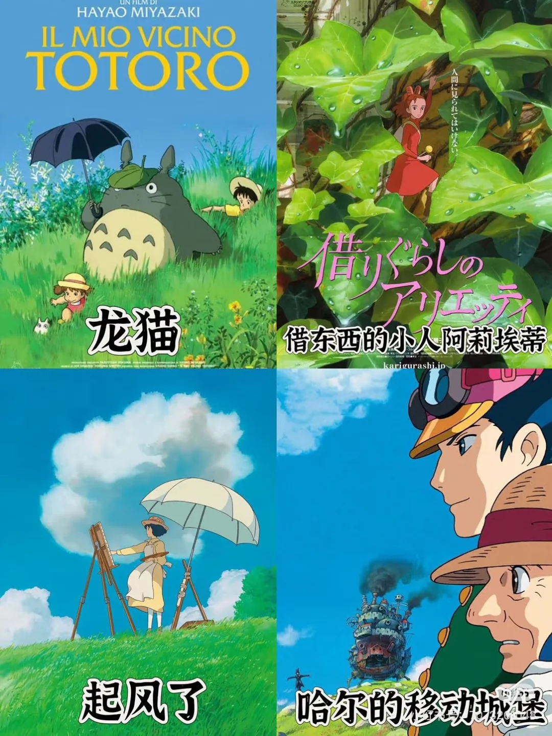 直接上干货，48部治愈系日漫电影已整理完毕