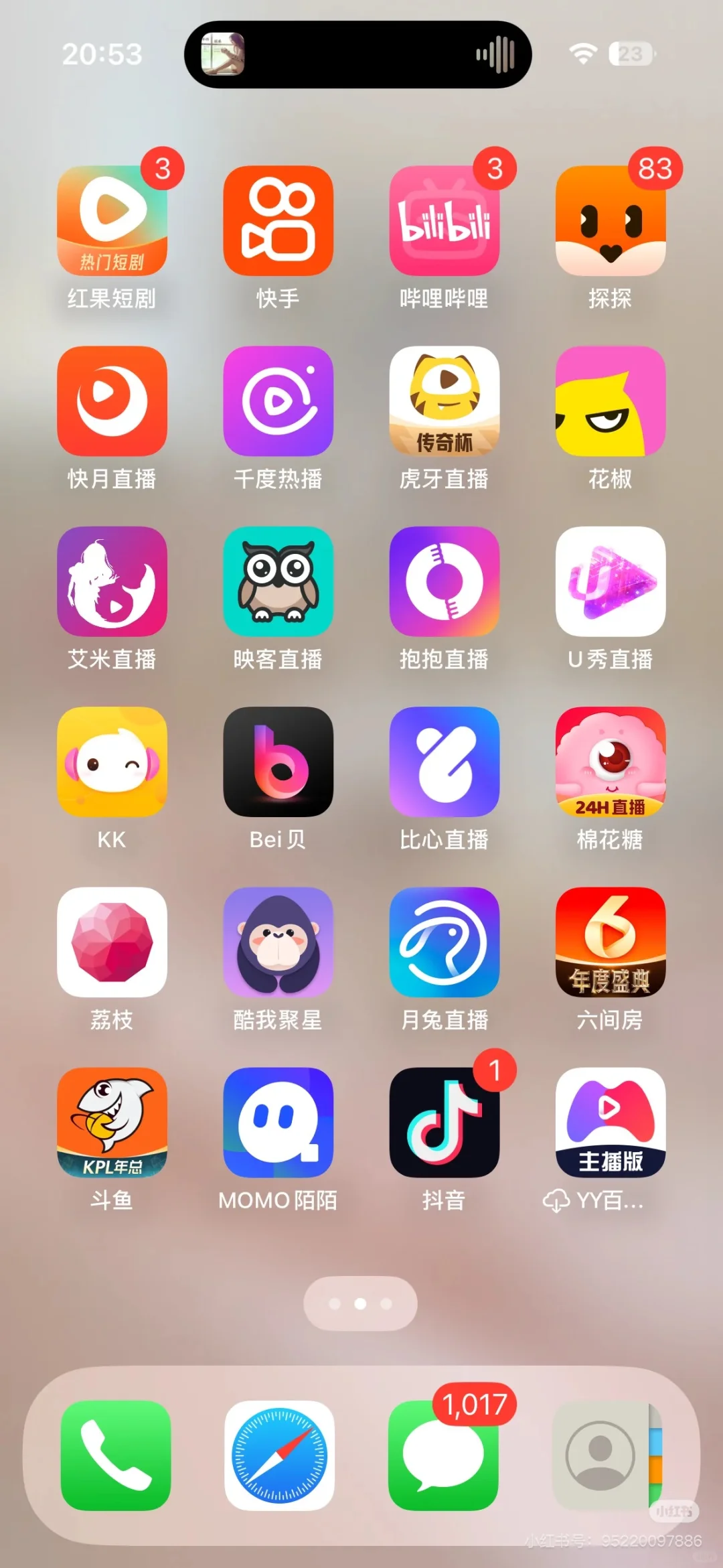 发现几个不错的小众直播🩲️