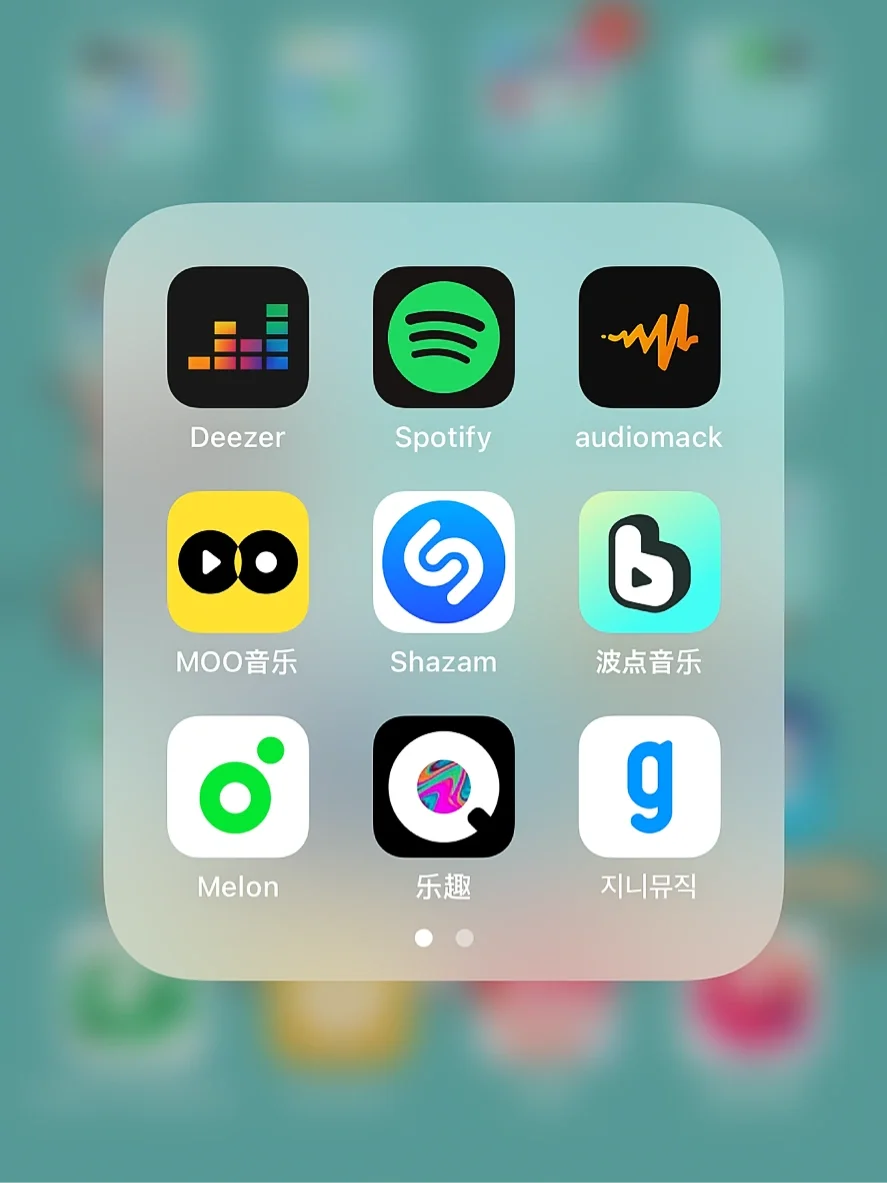 浅说一下国内外音乐APP （上）