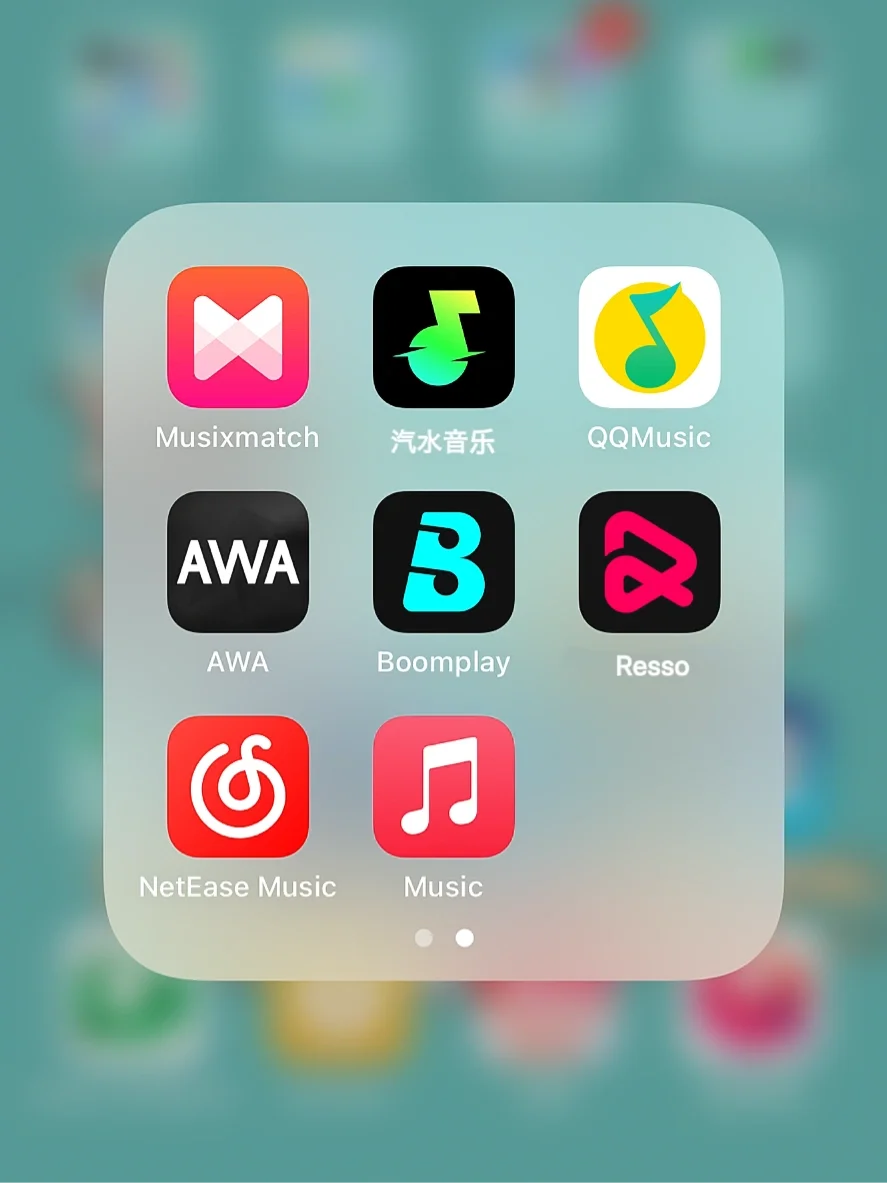 浅说一下国内外音乐APP （上）