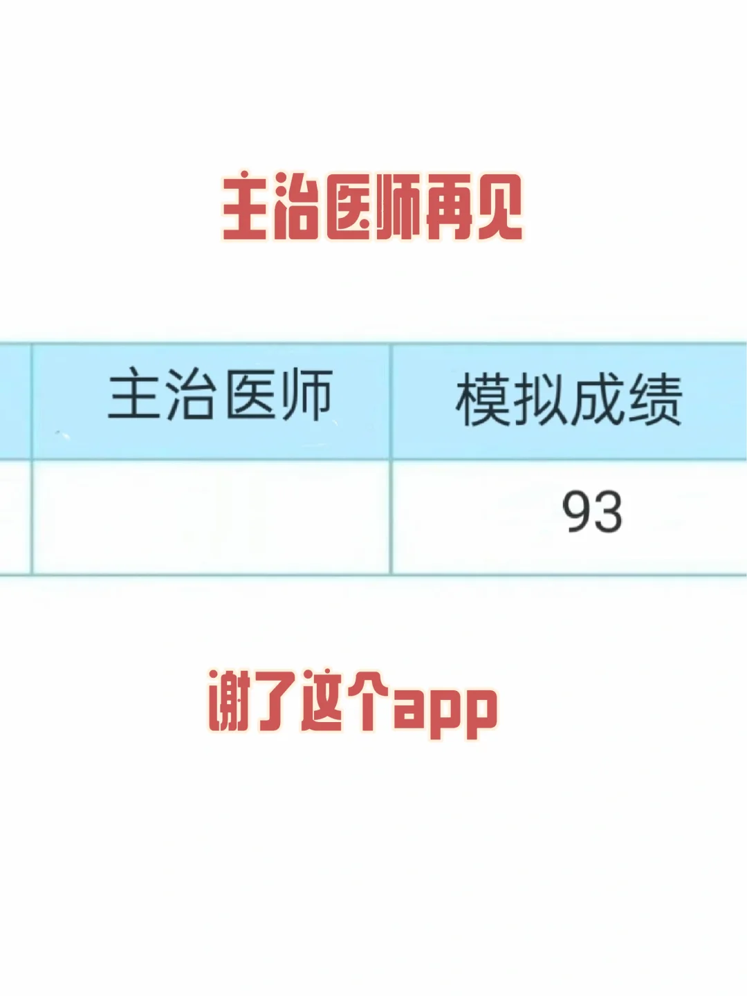 为什么我考完了主治医师才知道这个app