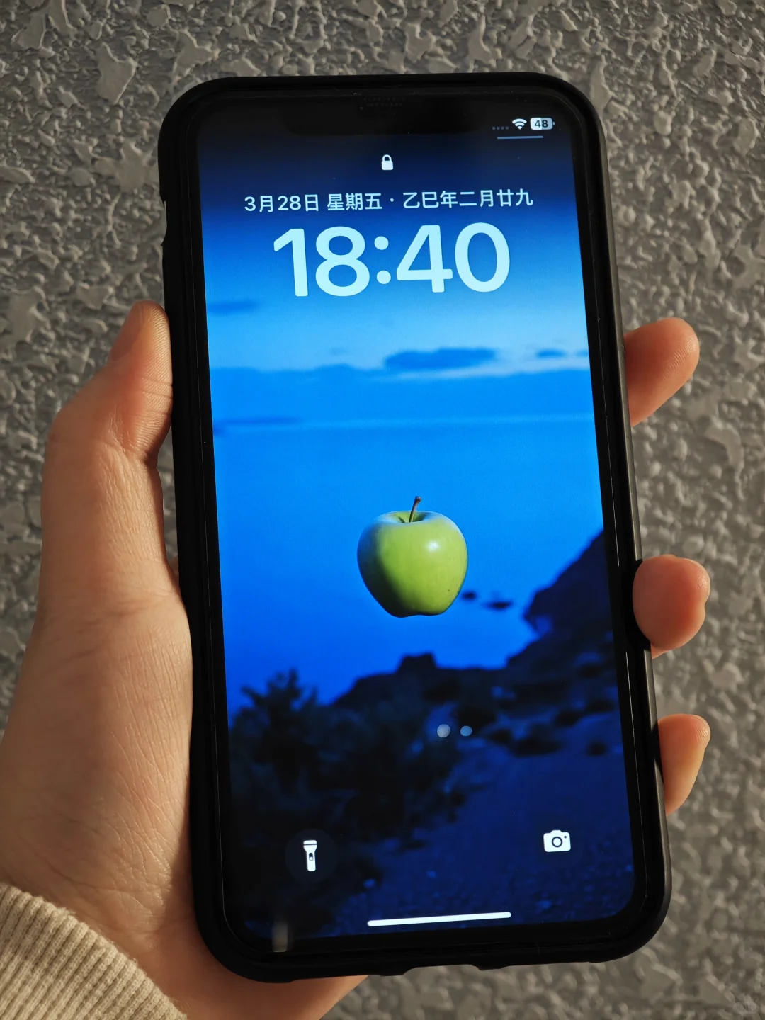 果机退休才发现它原来有无字模式的图标