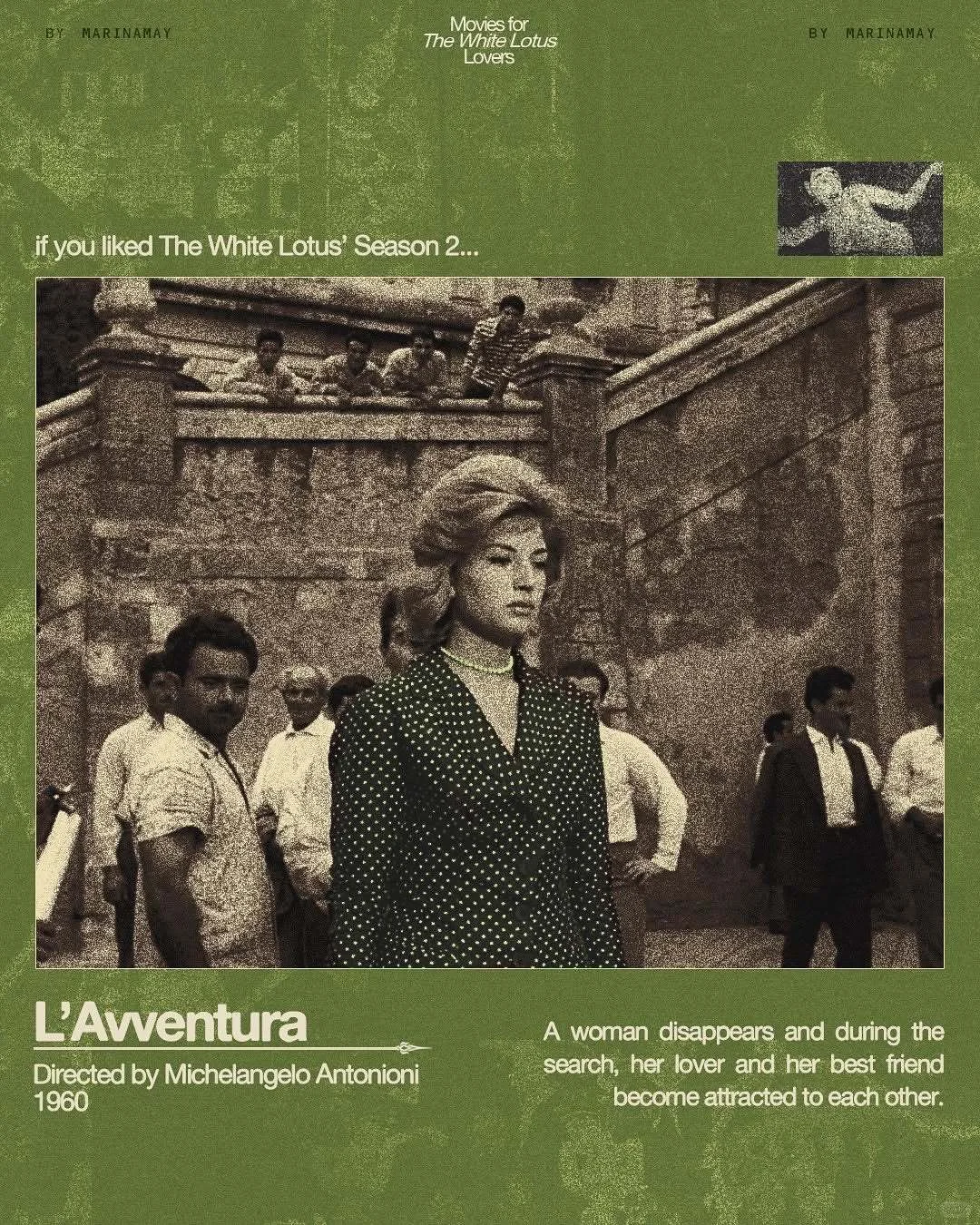 🎬白莲花度假村的9️⃣部代餐电影推荐（上）