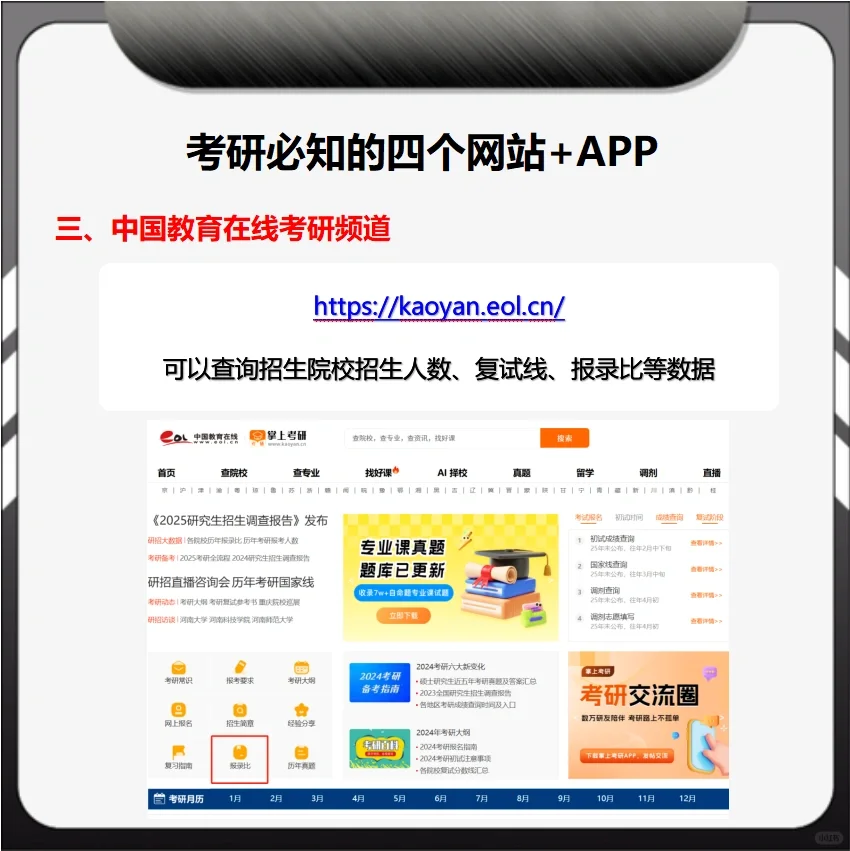 考研必备的四个网站+APP