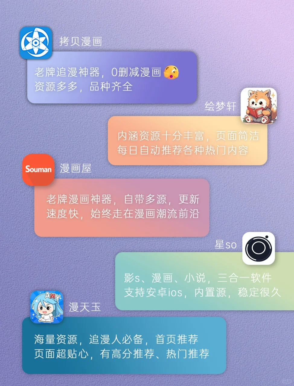 码住‼️8个免费漫画App，实现漫画自由