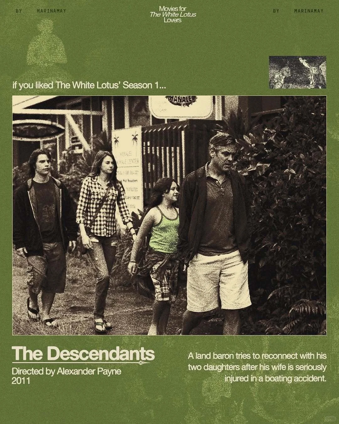 🎬白莲花度假村的9️⃣部代餐电影推荐（上）