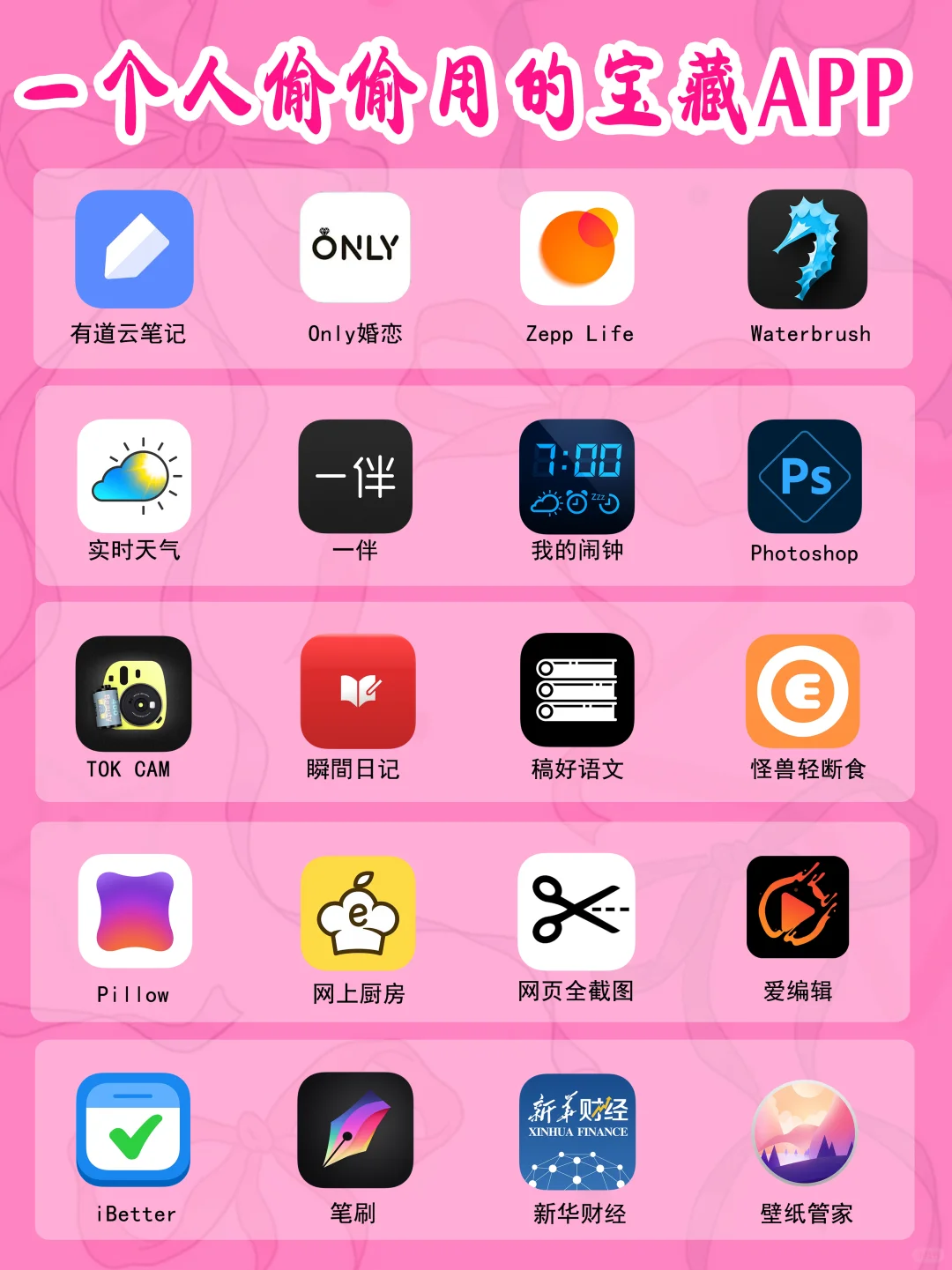 一个人偷偷在用的软件