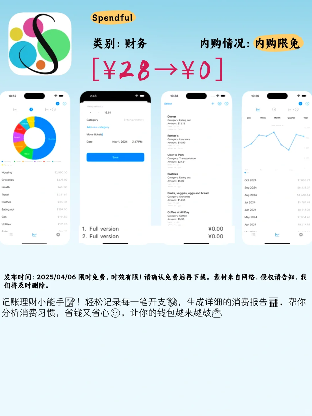04.06 iOS限免：实用与创意的宝藏app合集