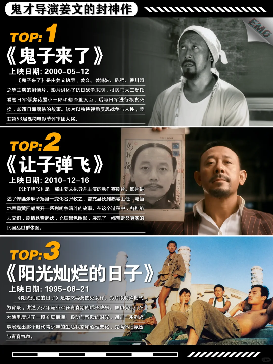 鬼才导演姜文的封神作品