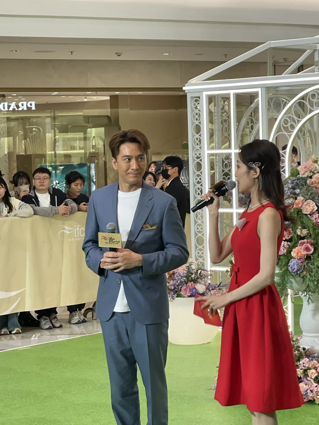 TVB男神马国明来南京ifc 啦！追星成功！