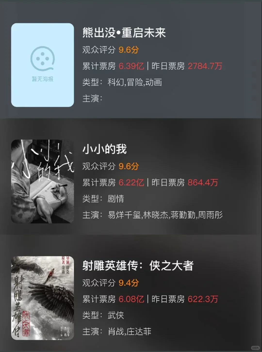 蛇年春节档国内电影推荐