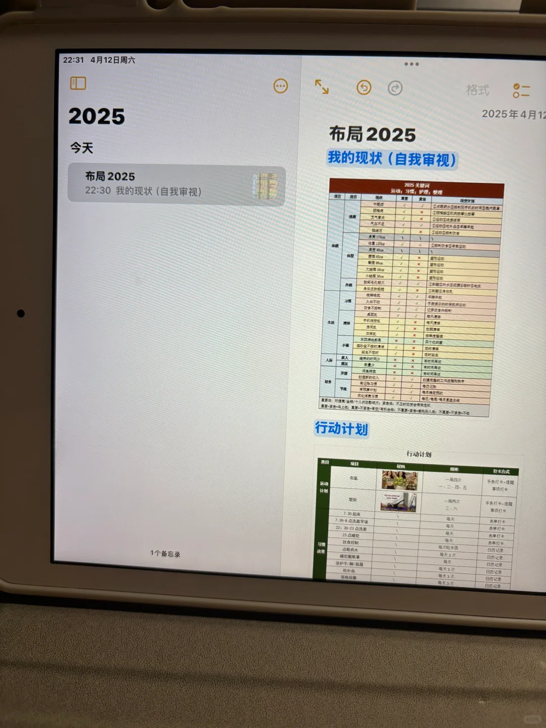 用iOS免费软件花2个小时布局我的2025