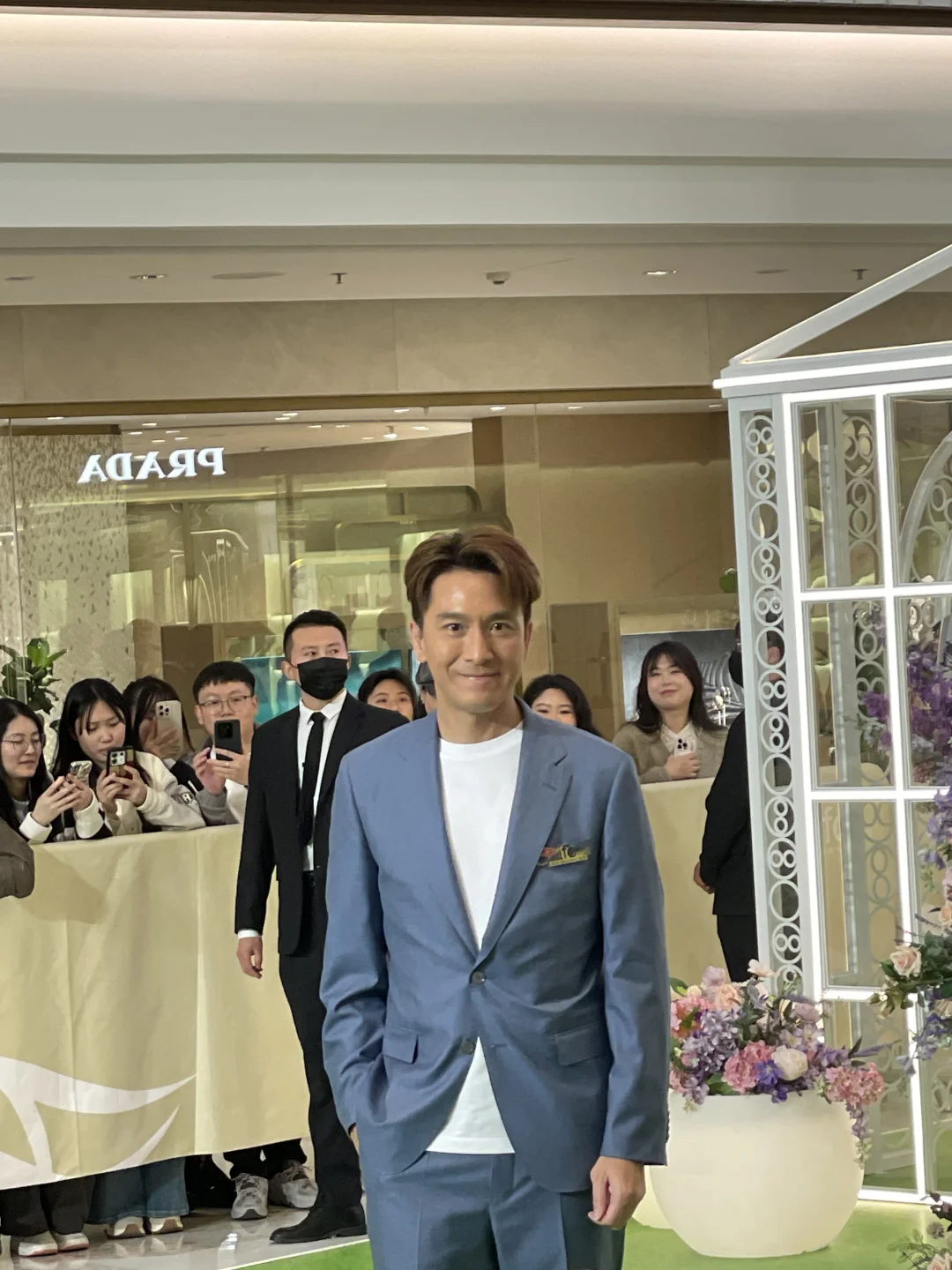 TVB男神马国明来南京ifc 啦！追星成功！