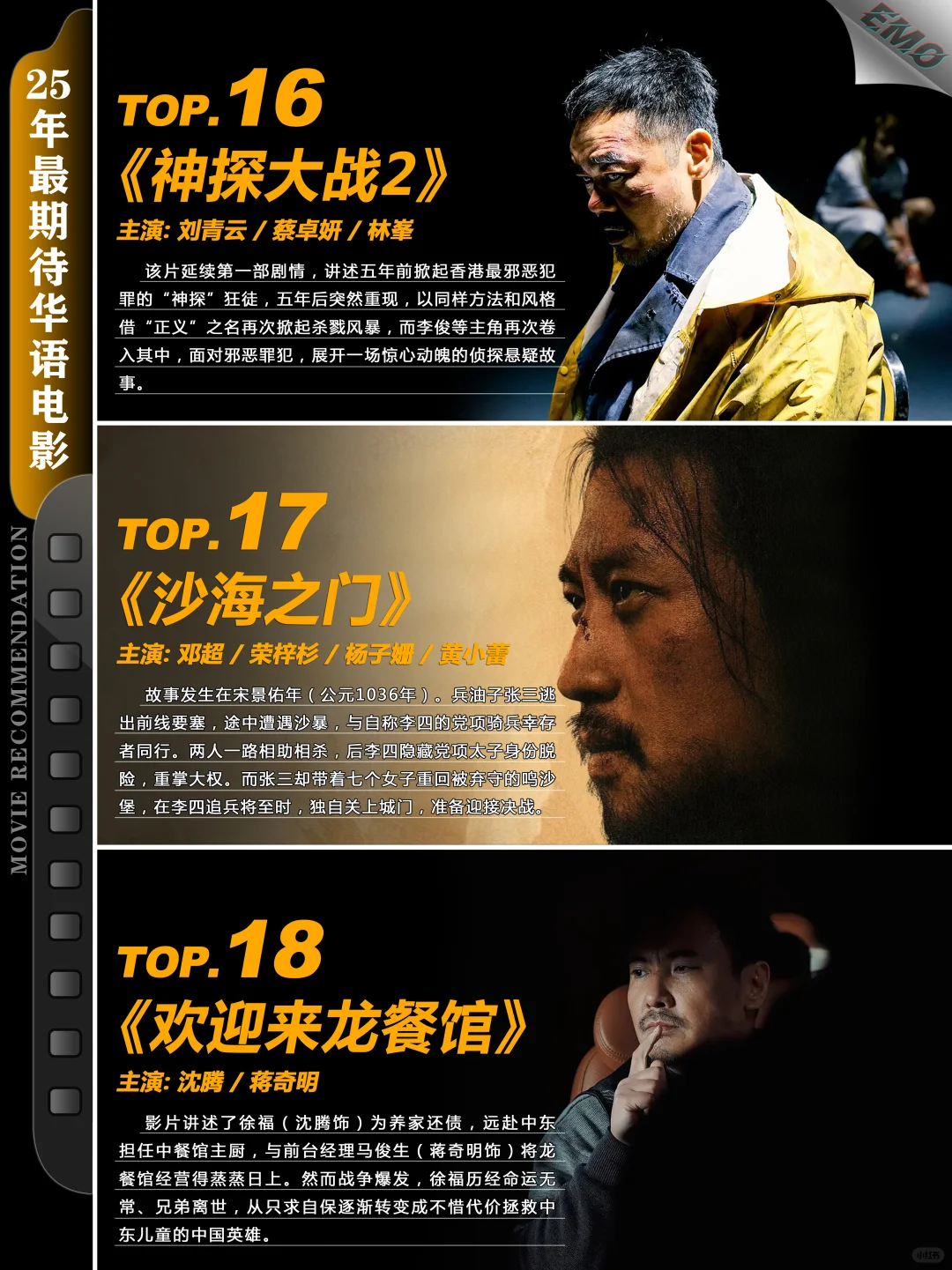 2025年最期待华语电影推荐榜单