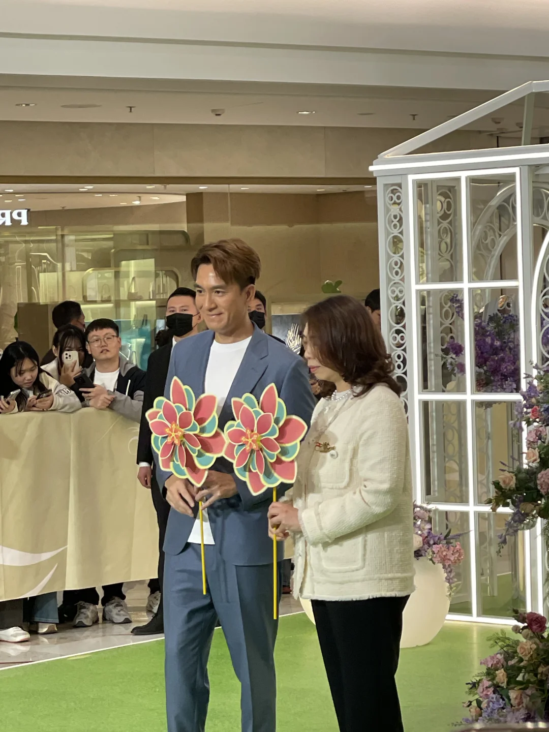 TVB男神马国明来南京ifc 啦！追星成功！