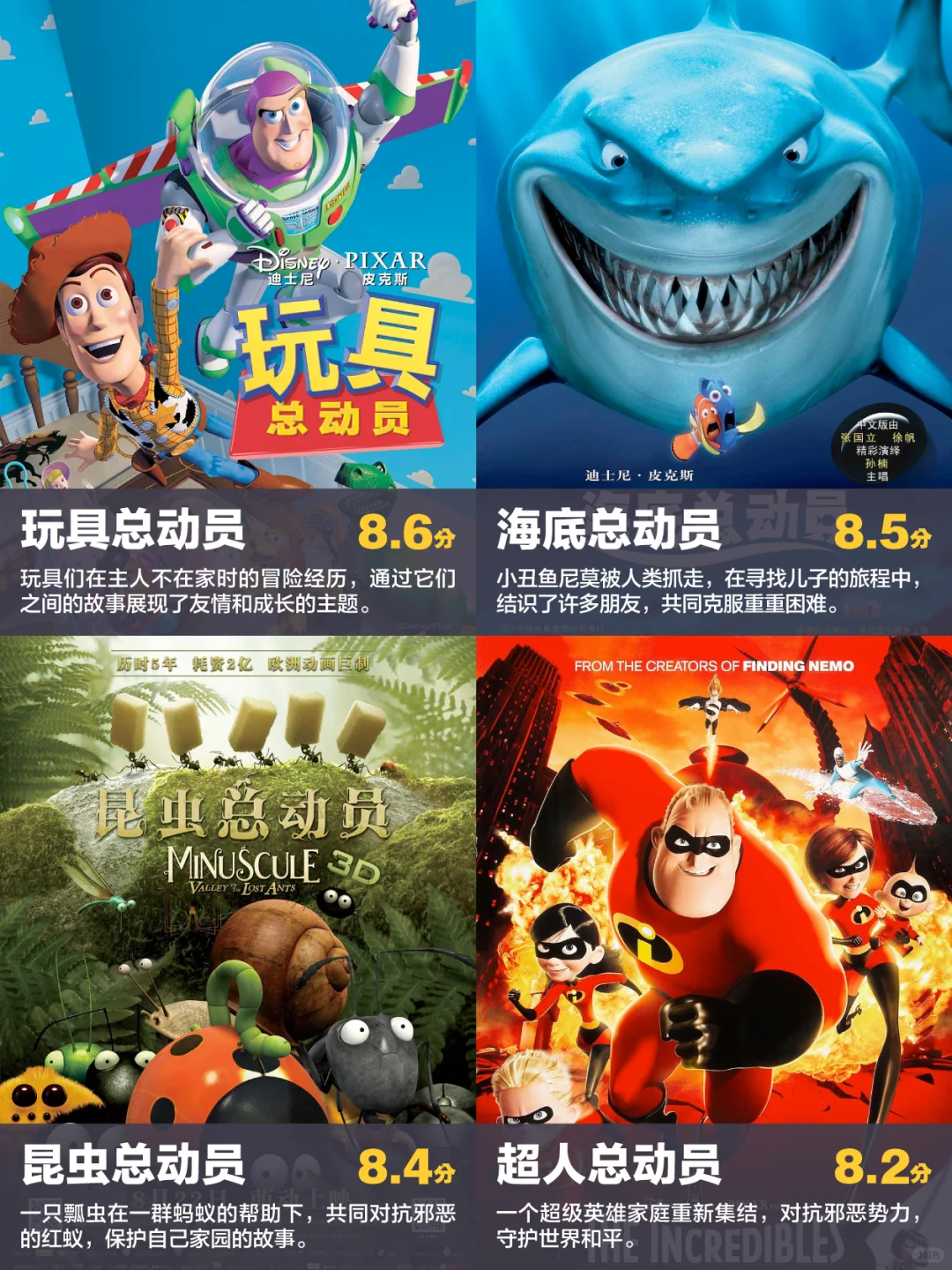 孩子们必看的 30 部动画电影（三）都看了吗