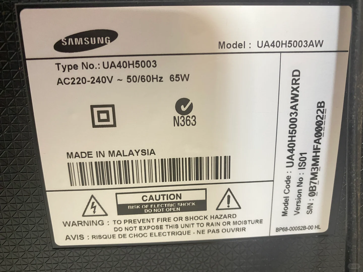 奥克兰北岸出40寸三星电视 小米盒子