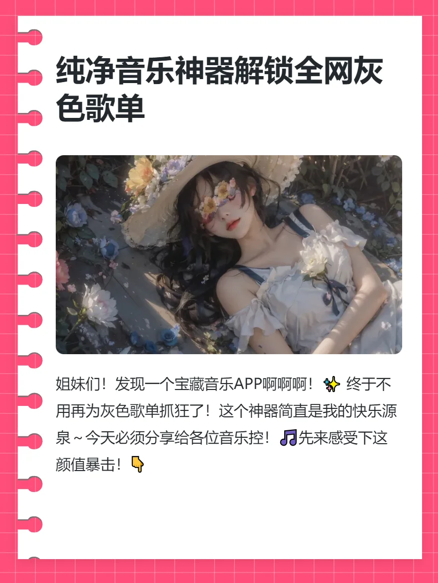 纯净音乐神器解锁全网灰色歌单