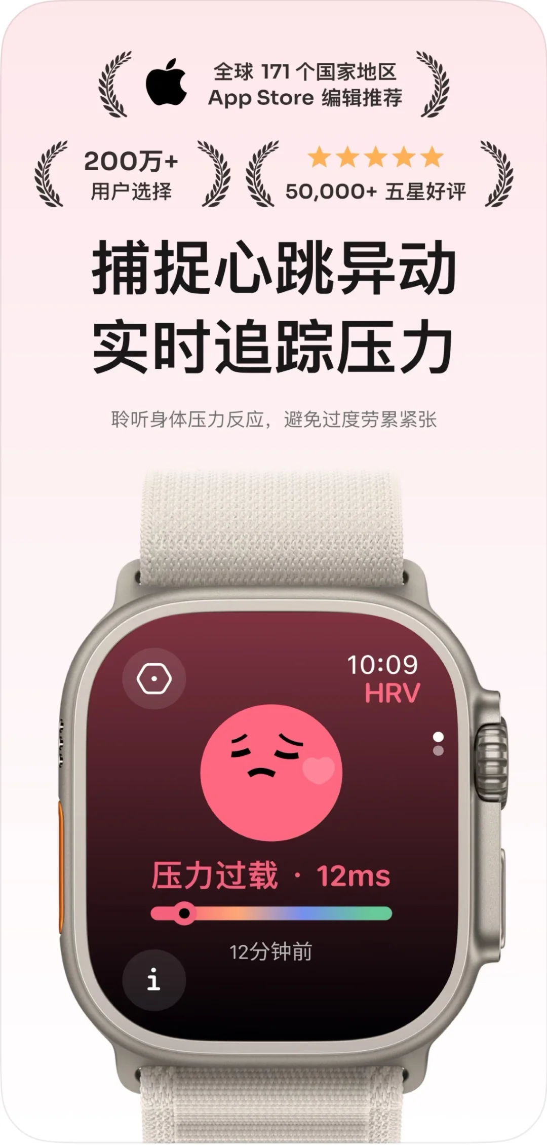 个位数拿下StressWatch永久会员啦真的好用