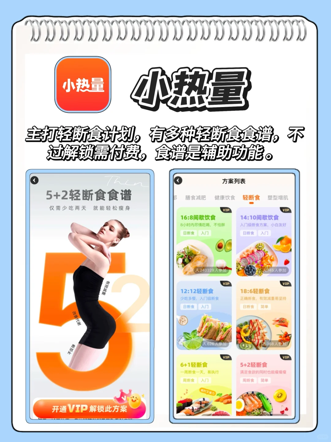五一前冲刺！新手挑轻断食APP指南