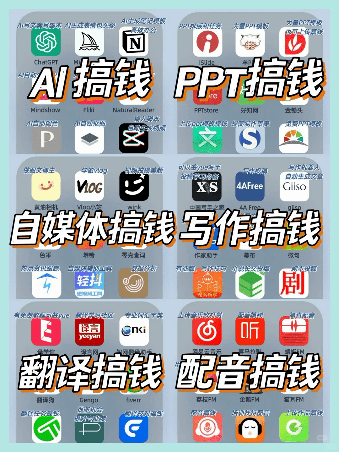 最新搞钱APP大集合