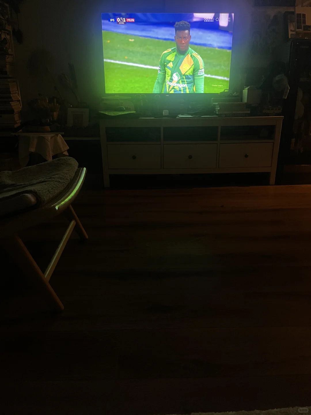 没蓝牙的老电视深夜看球的福音