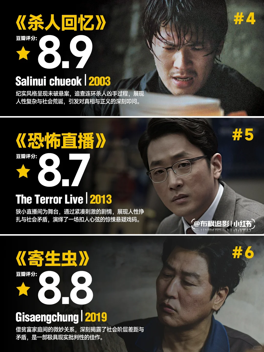 纵使💯个理由嘲笑韩国❗但唯独电影不行