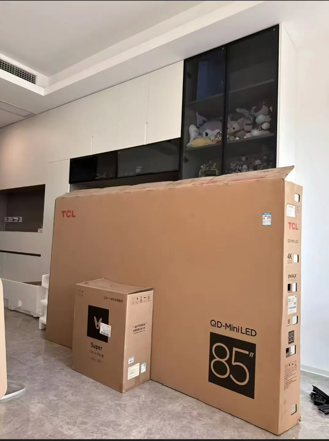 家里有了新电视📺，真的太香了看奈飞