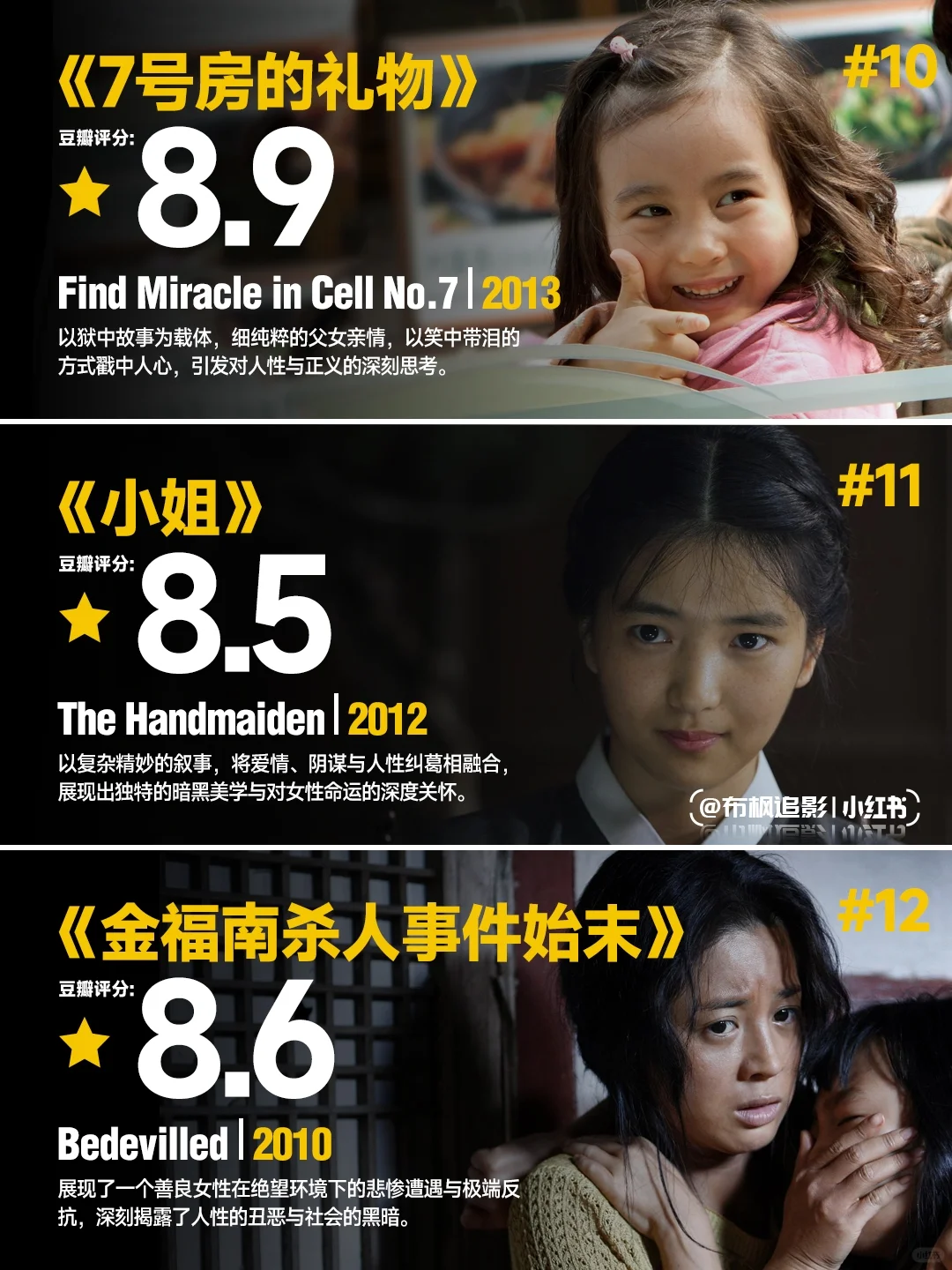 纵使💯个理由嘲笑韩国❗但唯独电影不行