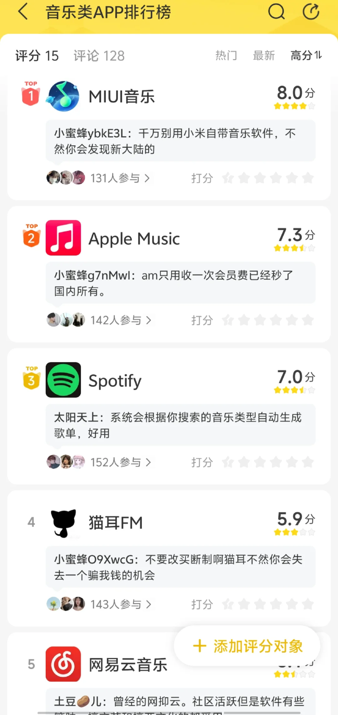 音乐类app排行榜！你最爱用那个？