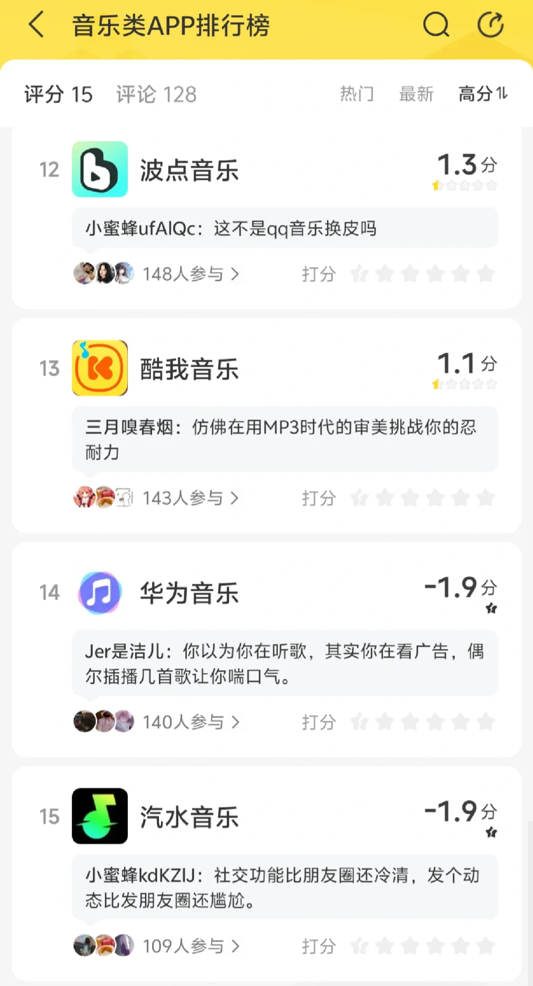 音乐类app排行榜！你最爱用那个？